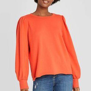 Puff Sleeve Sweatshirt